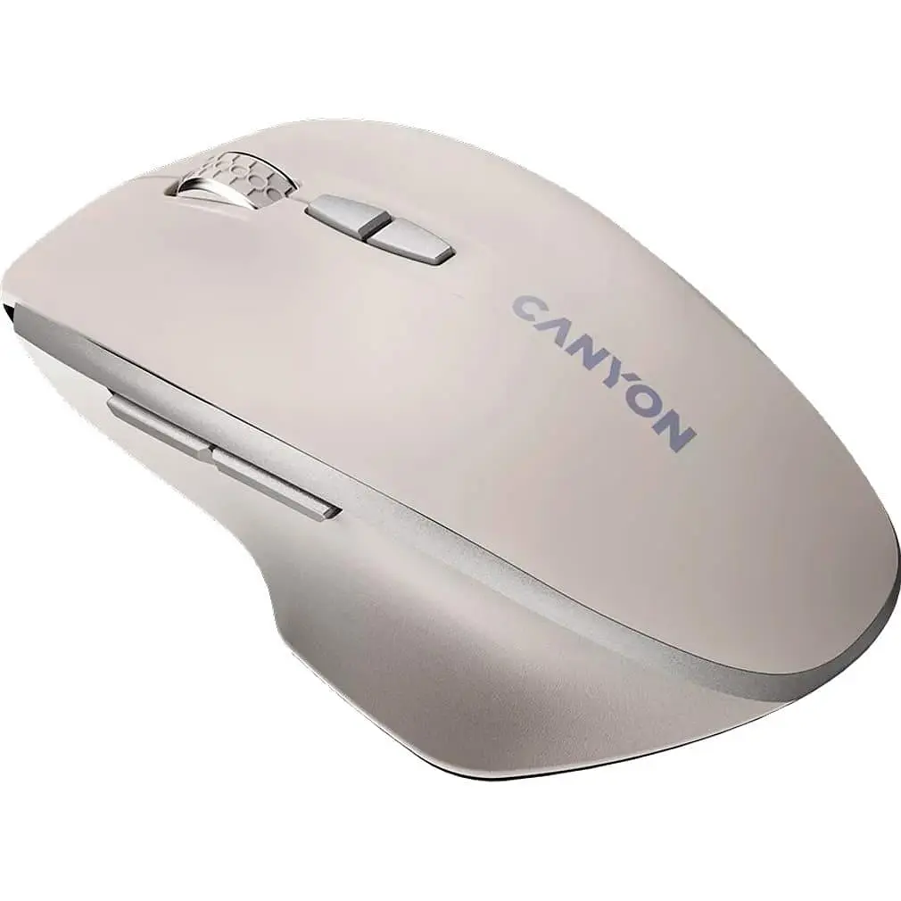 Мышь Canyon MW-21 Blue LED Wireless Cosmic Latte (CNS-CMSW21CL) - фото 3