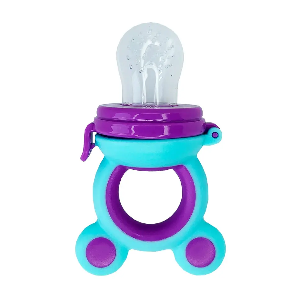 Ніблер для прикорму немовлят "Міккі" MGZ-0009 (Turquoise-Violet) бірюзово-фіолетовий - фото 3
