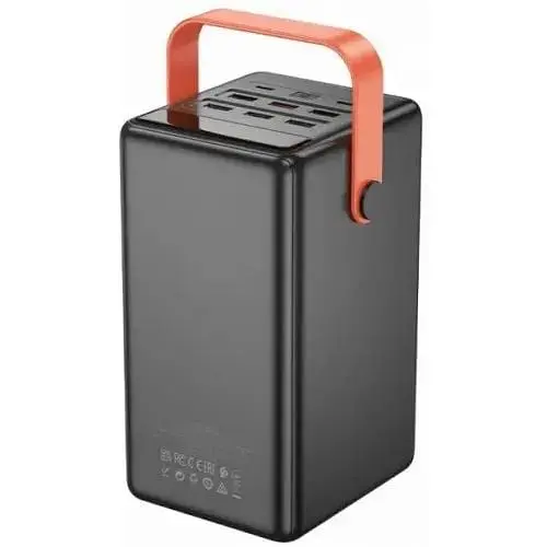 Аккумулятор портативный Hoco DB03 Max Centurion 65W 100000mAh черный - фото 2