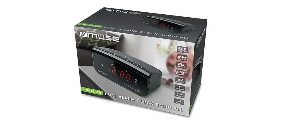 Радіо-годинник Muse M-12 CR - фото 3