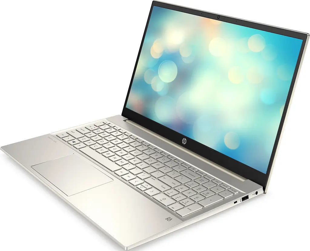 Ноутбук HP Pavilion 15-eh1009ru 15.6FHD IPS AG/AMD R3 5300U/8/512F/int/W10/Gold (422D6EA) - фото 3