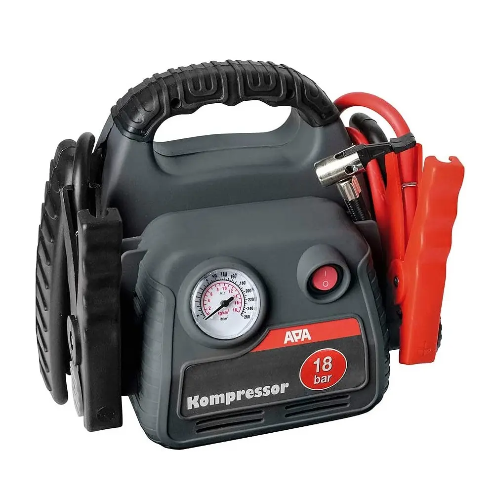 Пусковий пристрій із компресором 18 бар APA 16540 12V Power Pack - фото 2