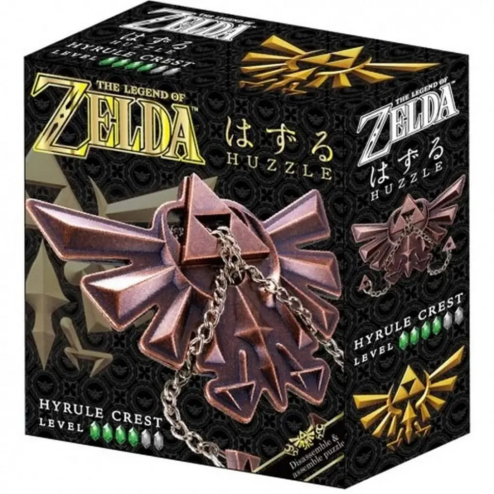 Головоломка з металу Huzzle Zelda Hyrule Crest 4 зірки 515146 - фото 3