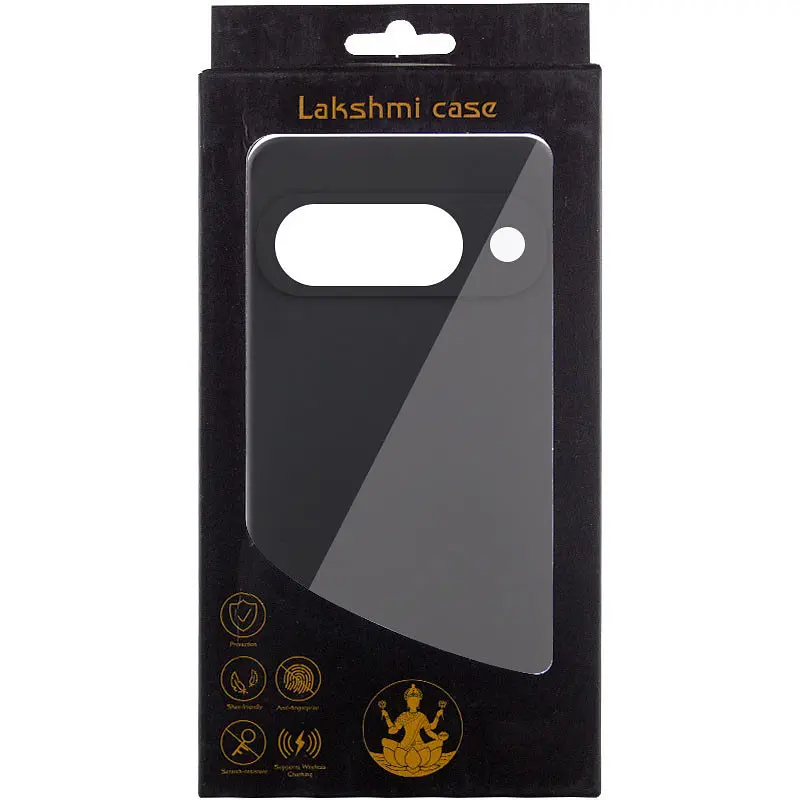 Чохол Lakshmi Silicone Cover Full Camera AAA для Google Pixel 9a Чорний/Black - фото 2