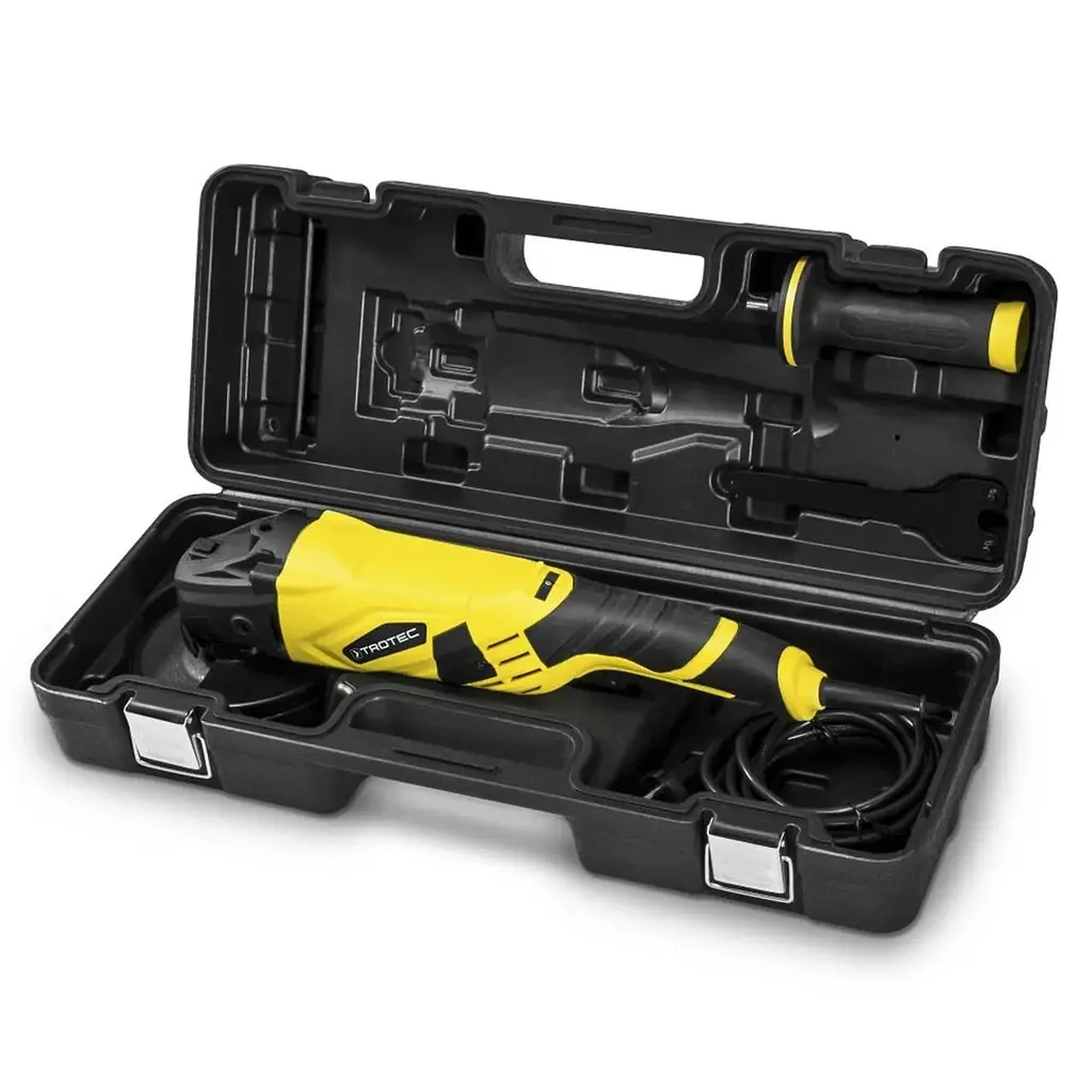 Кутова шліфувальна машина мережева Болгарка Trotec PAGS 10-125 + кейс - фото 3