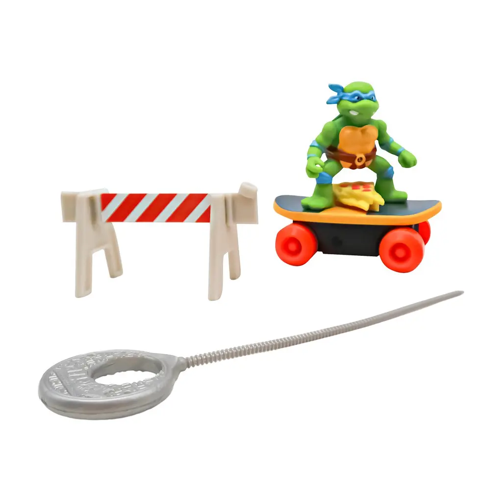Игровой набор Funrise TMNT Ракушки-ниндзя классические Скейтбордист с лаунчером Леонардо (71040) - фото 9