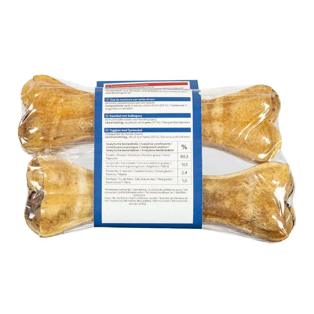 Ласощі для собак Trixie Кость прессованная з пенісом 12 см 60 г (2 шт.) - фото 4