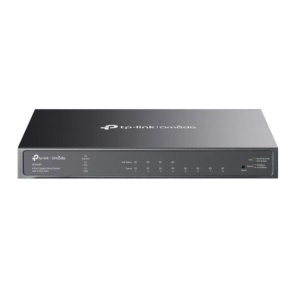 Комутатор мережевий TP-Link SG2008P - фото 6