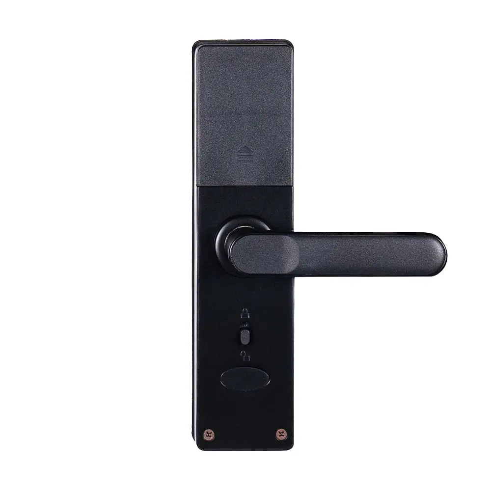 Замок біометричний автономний Trinix TRL-5402BTF Black з Bluetooth, зчитувачем відбитків пальців і карт Mifare (65-00071) - фото 2