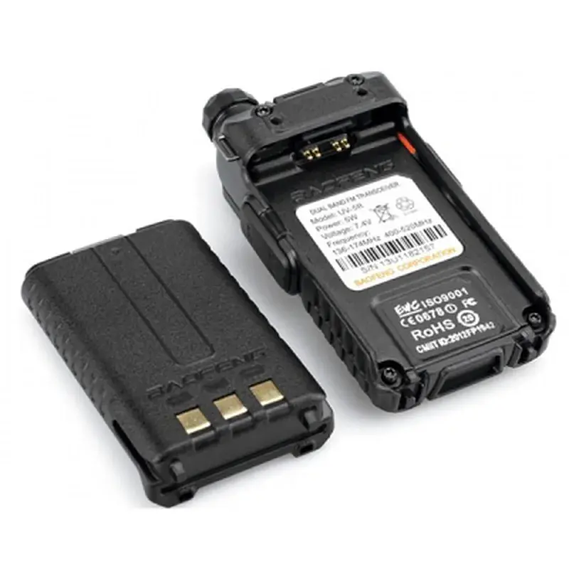 Акумуляторна батарея Baofeng для UV-5R Std 1800mAh (BL-5_Black / Гр6374) - фото 3