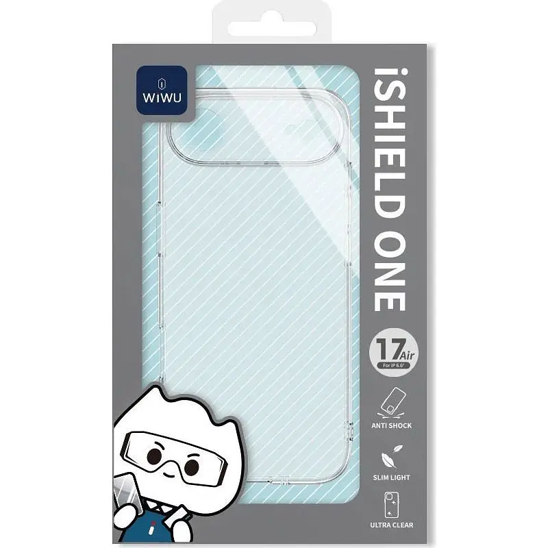 Чохол WIWU Clear Series ZCC-108 для Apple iPhone Air Transparent [145652] - фото 4