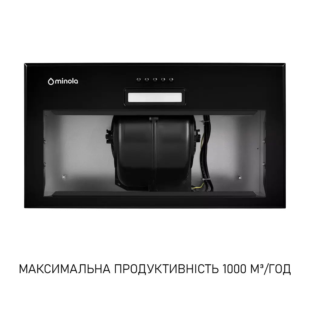Витяжка повновбудована Minola HBI 5614 BLF 1000 LED - фото 5