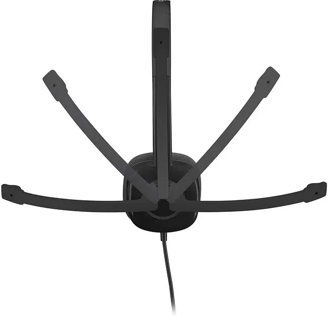 Навушники гарнітура Logitech H151 Stereo (981-000589) чорна - фото 3