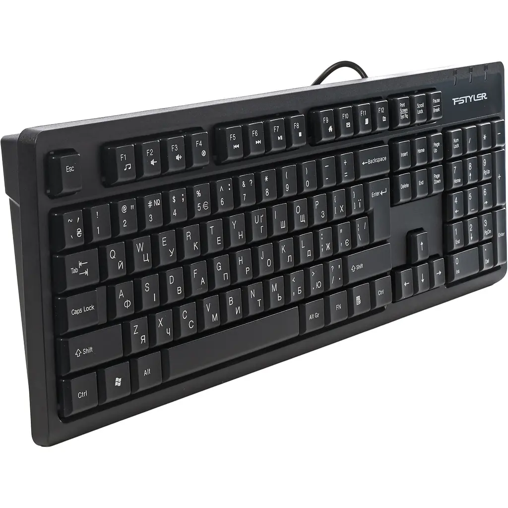 Клавіатура A4Tech Fstyler FK12 Black (4711421003148) [150741] - фото 3