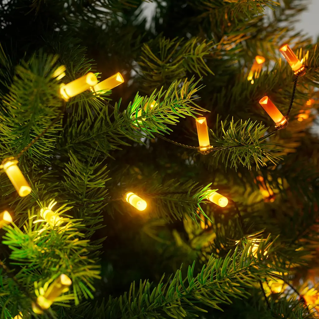 Twinkly Гірлянда Smart LED Twinkly Strings Candle RGB 200 IP20 12м USB-C кабель зелений без БЖ - фото 6