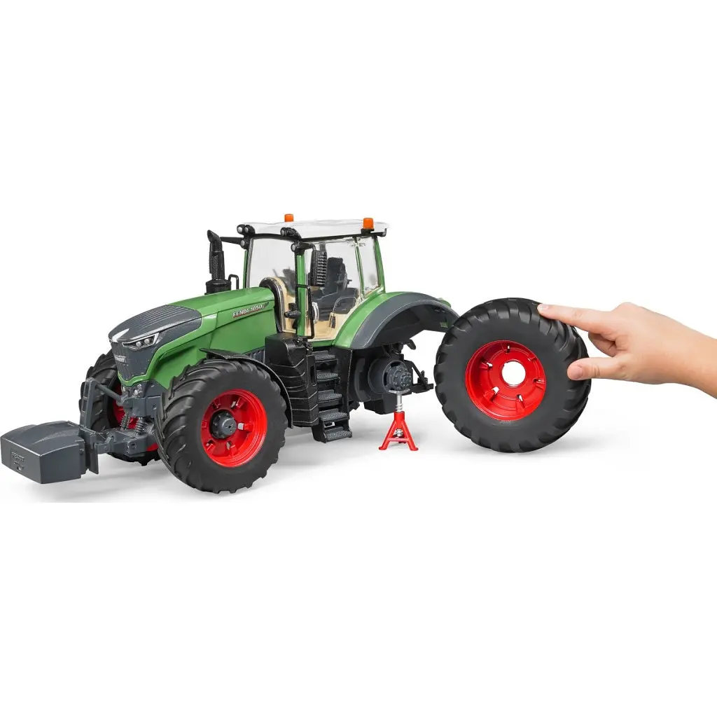 Масштабна модель автомобіля Bruder Трактор Fendt 1050 Vario з фігуркою та аксесуарами для ремонту (04041) - фото 3