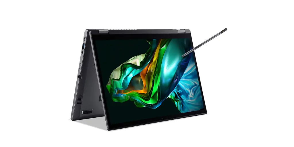 Ноутбук Acer Aspire 5 Spin 14 A5SP14-51MTN 14' WUXGA IPS Touch, Intel i7-1355U, 16GB, F512GB, UMA, Lin, сірий (NX.KHKEU.001) - фото 5