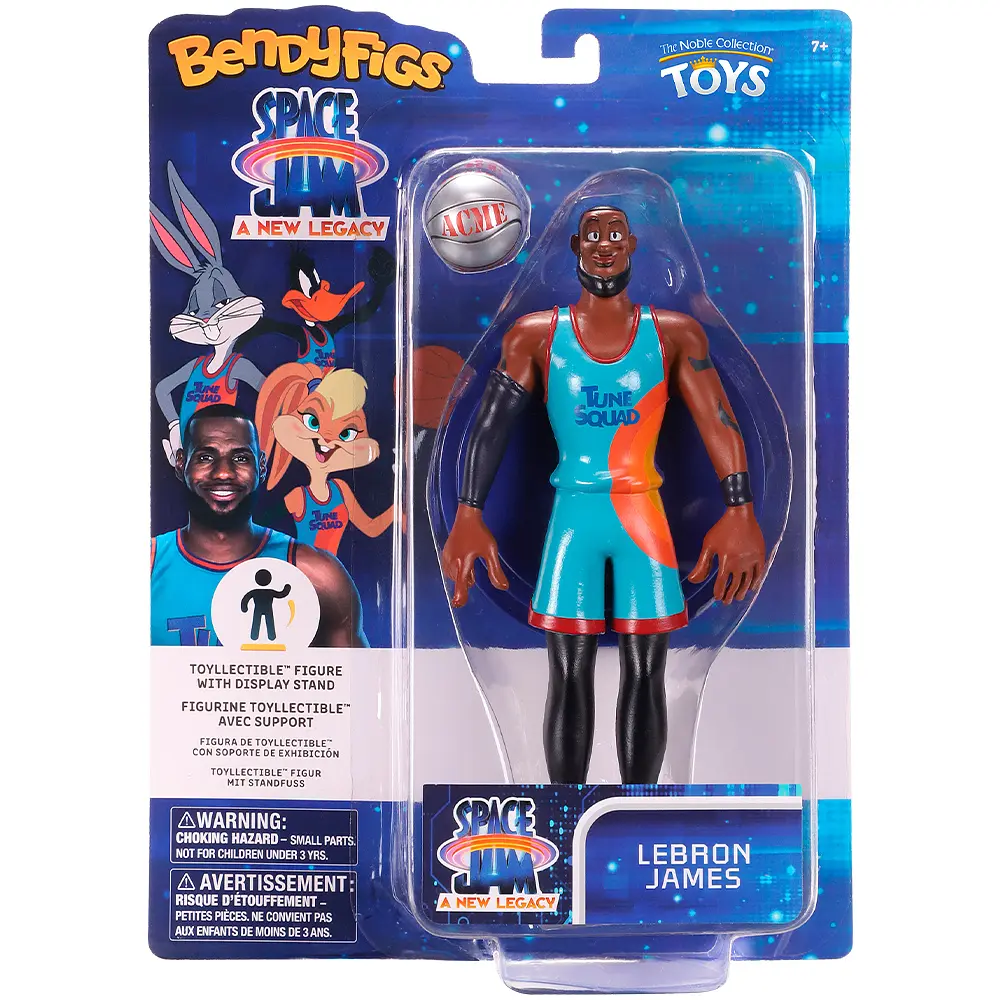 Фигурка Looney Tunes Lebron SJ2 Bendyfig (Космический джем 2) 19 см - фото 8