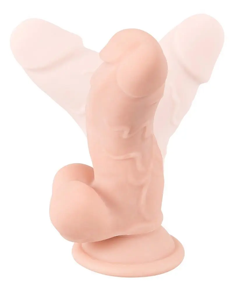 Фалоімітатор Orion Nature Skin Small Bendable 17 см тілесний - фото 4