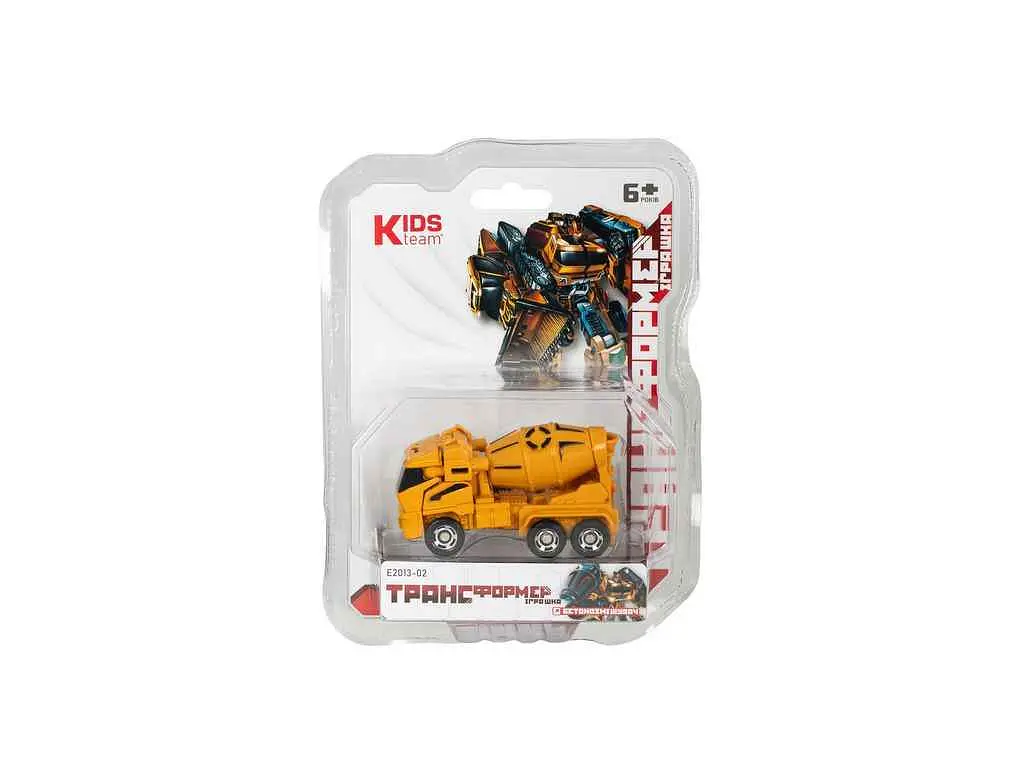 Трансформер KIDS TEAM TRANSFORMERS "Бетонозмішувач" E2013-02 - фото 2