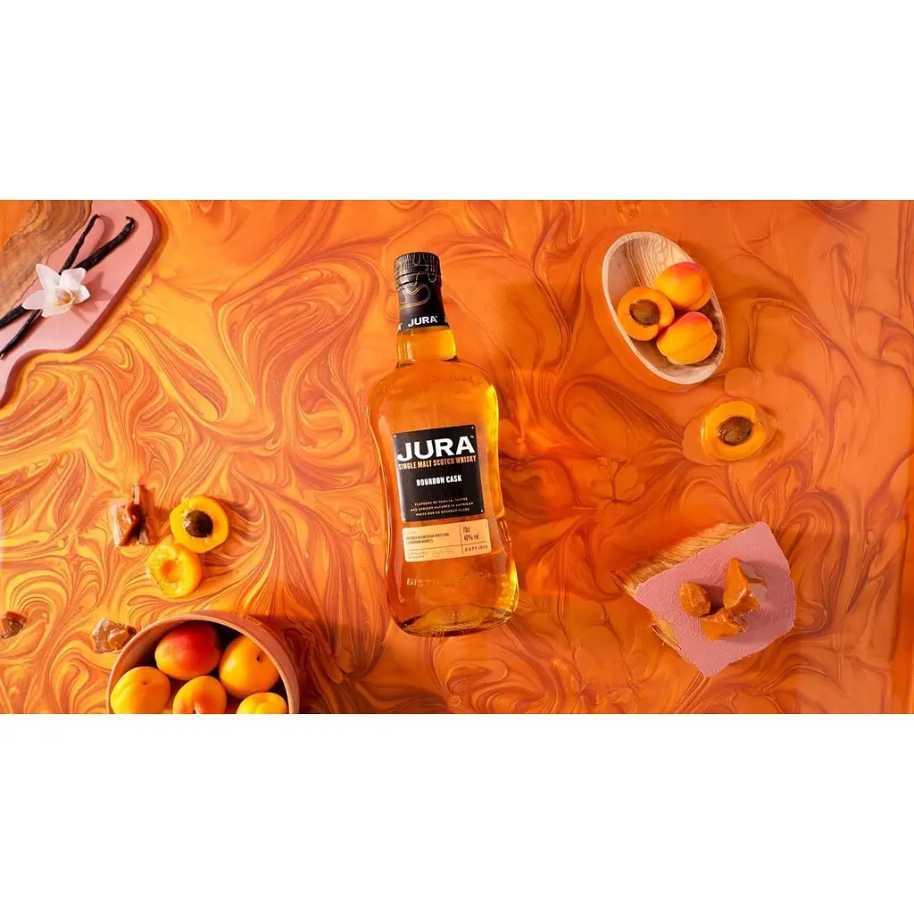 Уцінка. Віскі Jura Bourbon Cask 40% 0.7 л в подарунковій коробці - фото 5