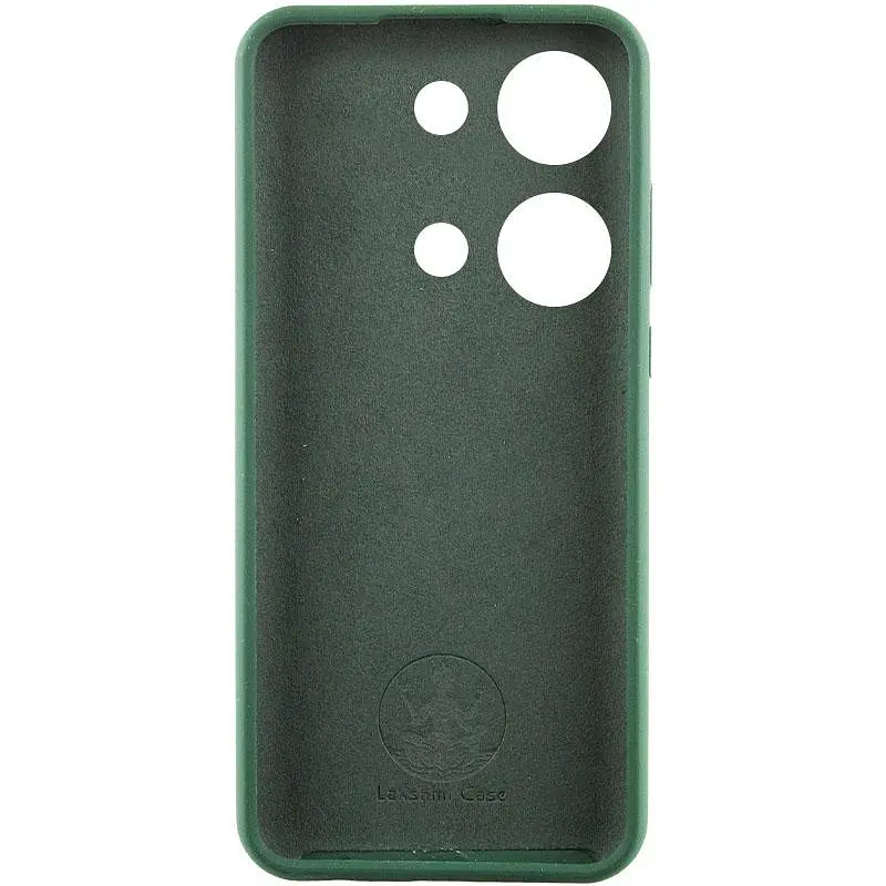 Чехол Lakshmi Silicone Cover Full Camera (AA) with logo для Xiaomi Poco X6 Pro Зеленый / Dark green - фото 2