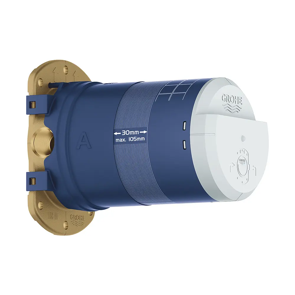 Душова система прихованого монтажу Grohe Grohtherm Cube 34804000, Хром - фото 7
