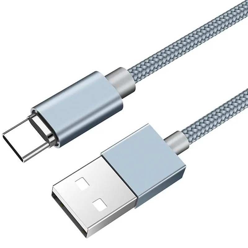 USB Cable Hoco U40A Magnetic Adsorption Type-C Grey 1.2m - фото 2