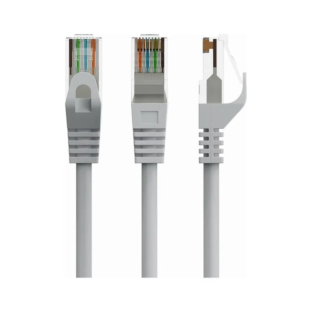 Патч-корд 0.5м UTP cat 6 CU gray Cablexpert (PP6U-CU-0.5M)