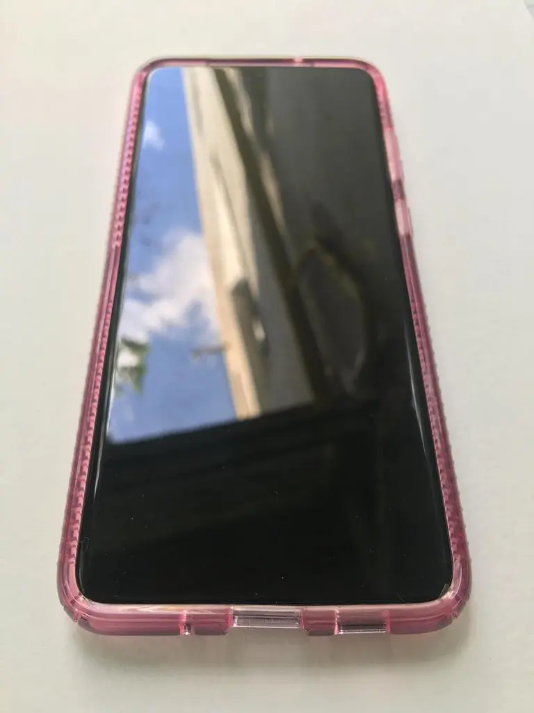 Чохол прозорий протиударний Speck Presidio Perfect Clear Grip Samsung Galaxy S20 Plus (6.7") Pink - фото 10