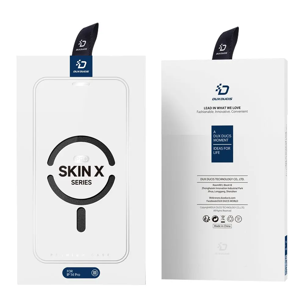 Чохол-книжка Dux Ducis Skin X Pro MagSafe Apple Phone 14 Pro Max Blue (35006_3344768) - фото 2