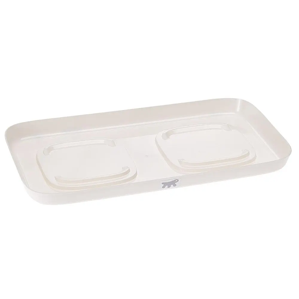 Миски на підставці для собак та котів Ferplast Glam Tray Extra Small пластикові сірі 40x23x4.5 см 400 мл 71908321 - фото 10