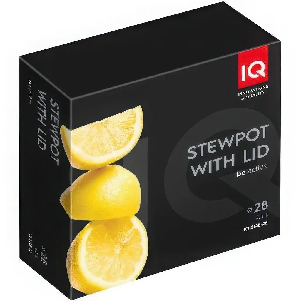 Сотейник IQ Be Active з двома ручками з кришкою 28 см 4 л (IQ-2148-28) - фото 6