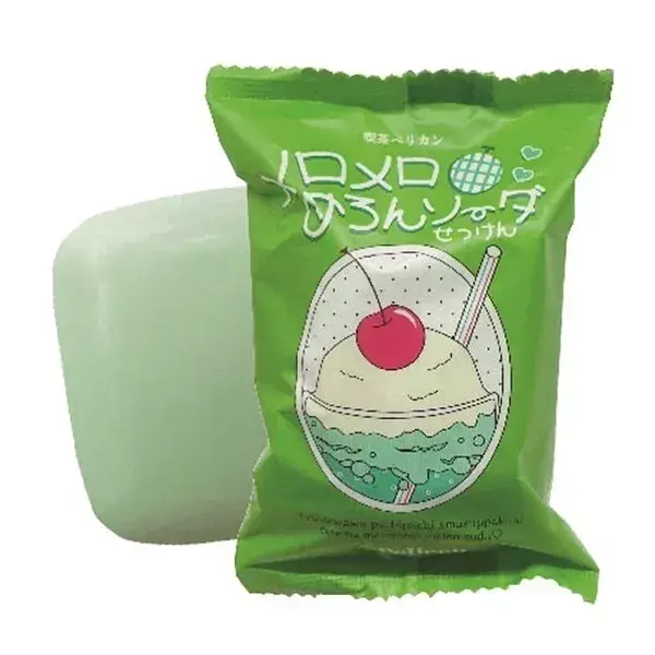 Мило для тіла Pelican Melon Soda з ароматом дині 80 г - фото 2