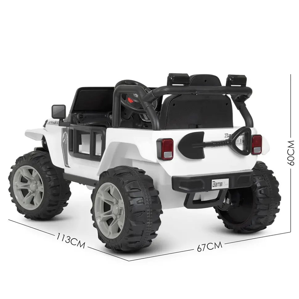 Дитячий електромобіль Джип Bambi Racer M 4282EBLR-1 до 30 кг - фото 4