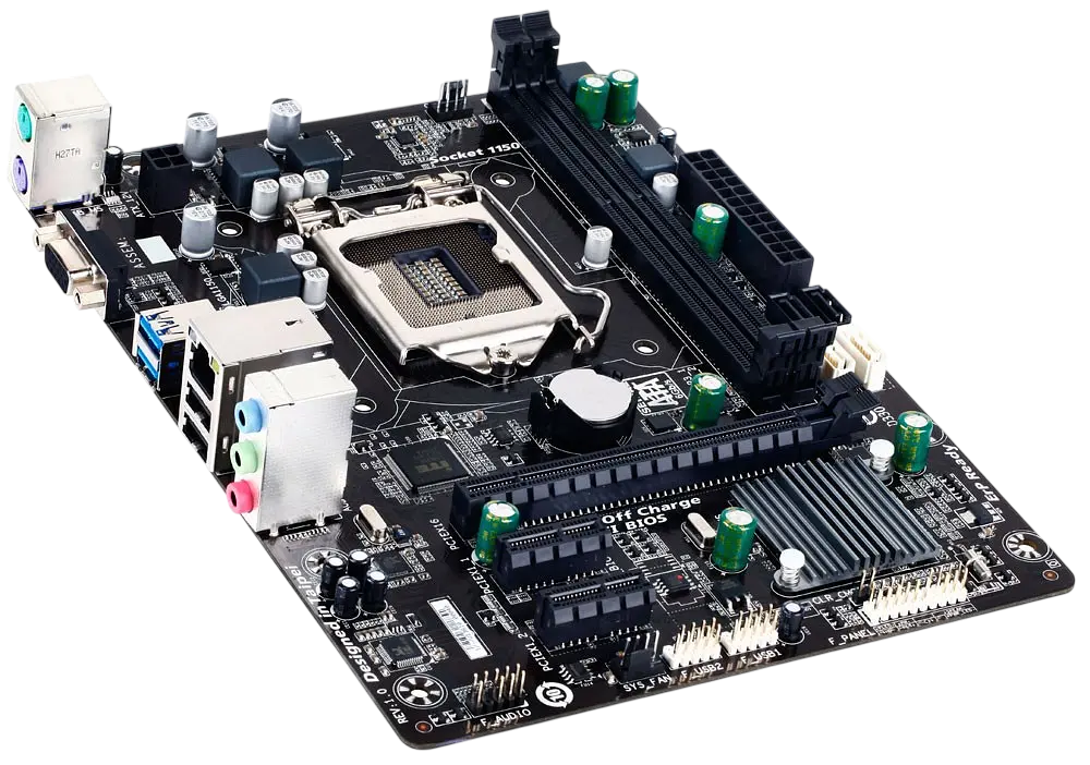 Материнська плата Gigabyte GA-H81M-S1 LGA 1150 (GA-H81M-S1) Б/В - фото 2