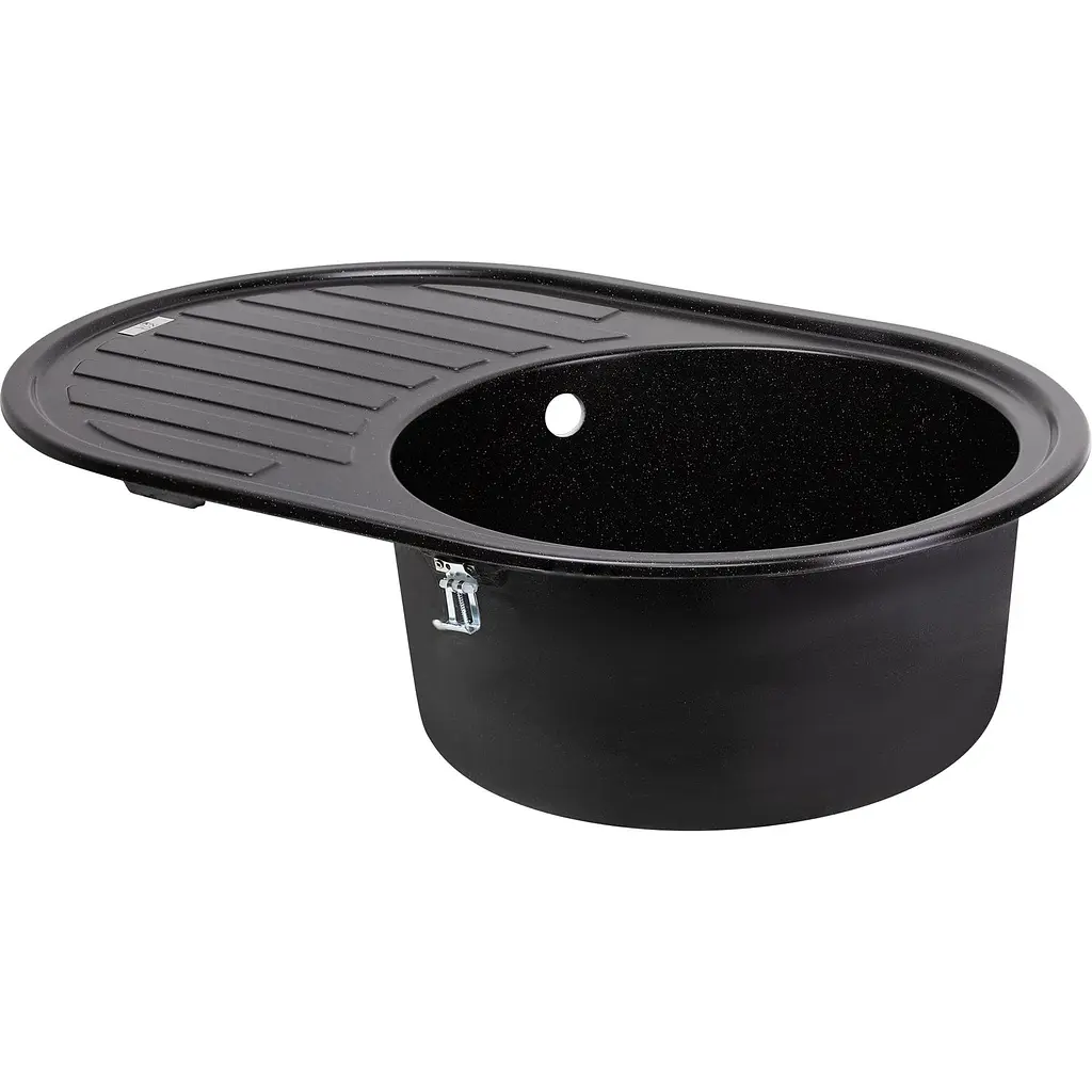 Кухонна мийка Lidz 780x500/200 BLM-14 чорний металік (LIDZBLM14780500200) - фото 2