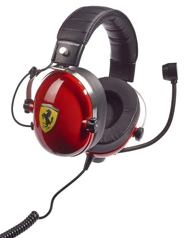 Гарнитура Thrustmaster T.Racing Scuderia Ferrari Edition Gaming (4060105) - фото 5
