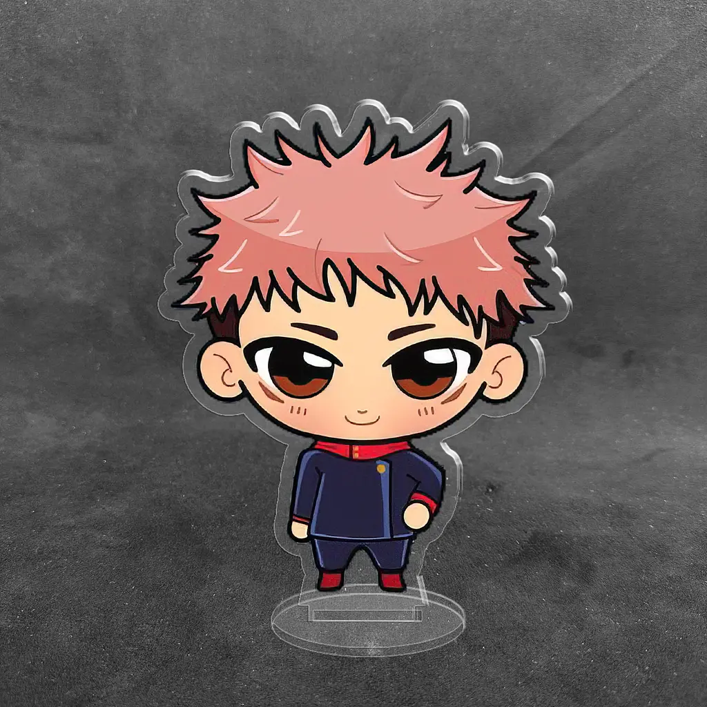 Акрилова колекційна фігурка Chibi Аниме: Магічна битва/JK (Ітадорі Юдзі, Itadori Yuji) 2 10см