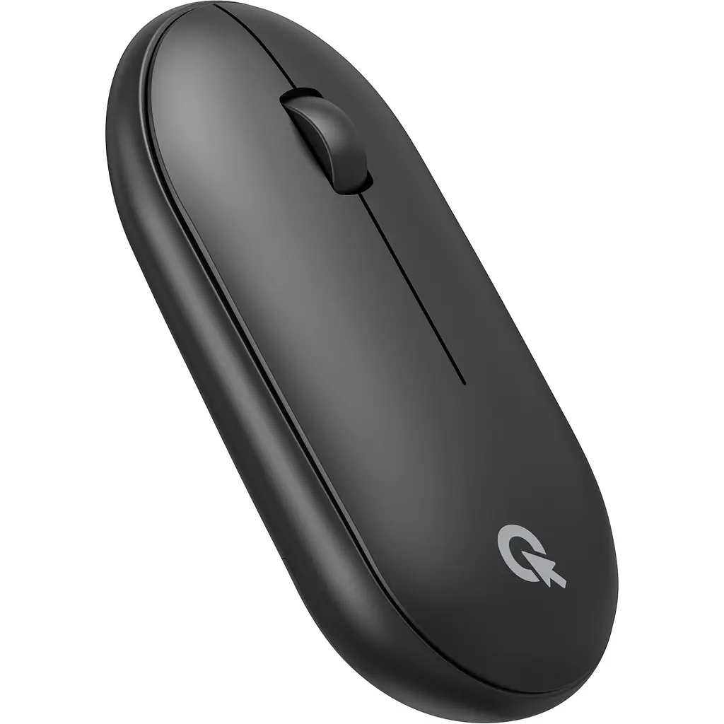 Миша OfficePro M185B Silent Click Black [144295] - фото 2