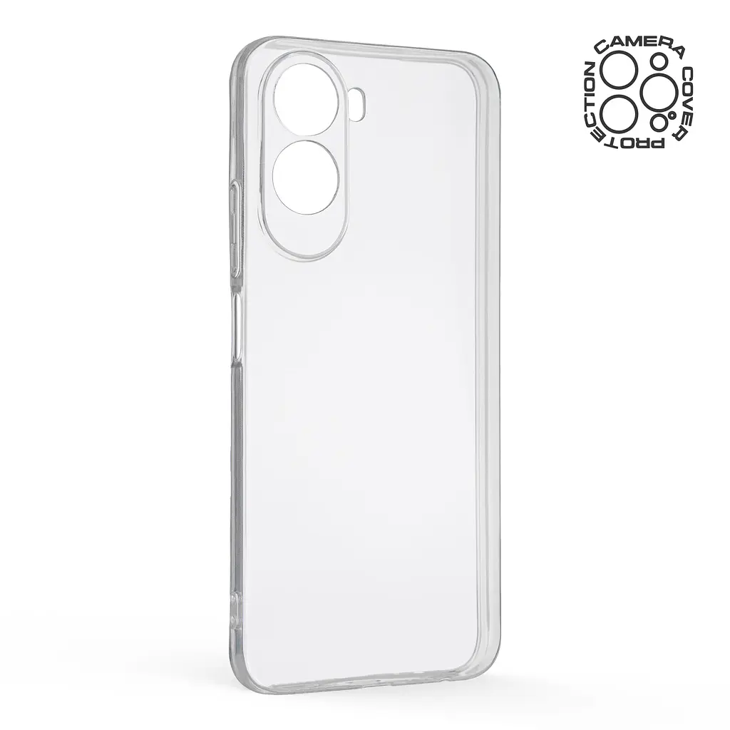 Прозрачный чехол для Xiaomi Redmi A7 Pro 4G с защитой камеры, тонкий, силиконовый, бесцветный, ударостойкий, противоударный бампер c закрытой камерой, ArmorStandart (ARM91089) - фото 2