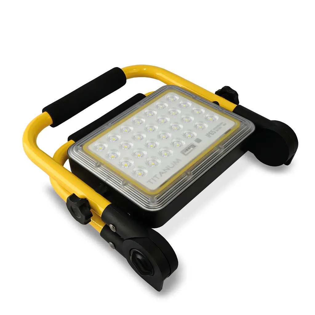 LED прожектор акумуляторний Titanum 20W 1000Lm 5000K (27549-000) - фото 12