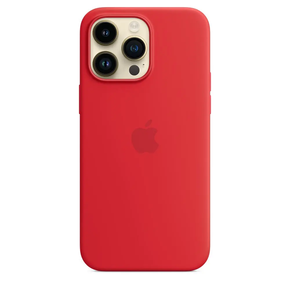Чохол Silicone Case з MagSafe для Apple iPhone 14 Pro Max (Product Red) ААА [72715] - фото 2