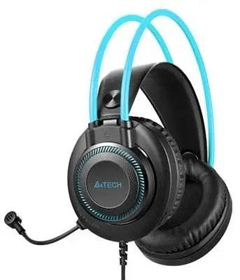 Навушники Fstyler FH200i, Black/Blue A4Tech teh0020166 - фото 2