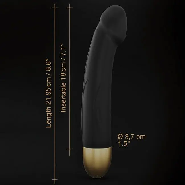 Вібратор Dorcel Real Vibration M Gold 2.0, діаметр 3,7см, перезаряджається, для точки G - фото 5