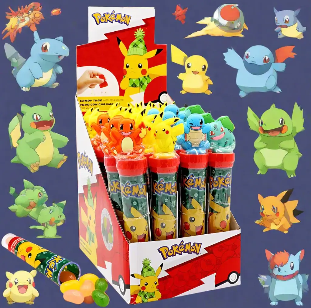 Цукерки зі штампом Pokemon Jelly Beans with Stamps 8г - фото 8