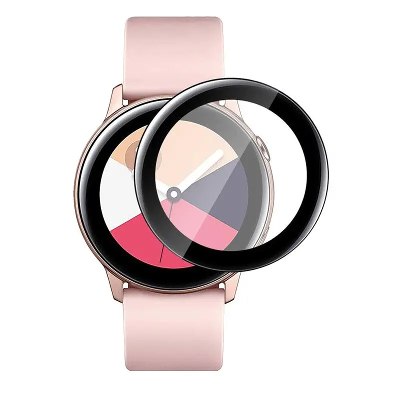 Захисне скло 3D з рамкою Tamister для смартгодинника Samsung Watch Gear S4 44 мм 1 шт. - фото 2