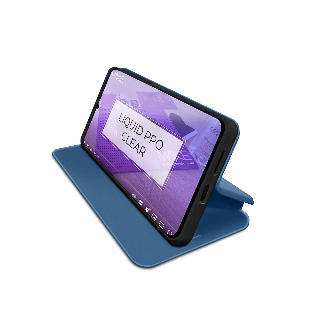 Чохол-книжка MAKE Tecno Spark Go 2 Flip Blue - фото 2
