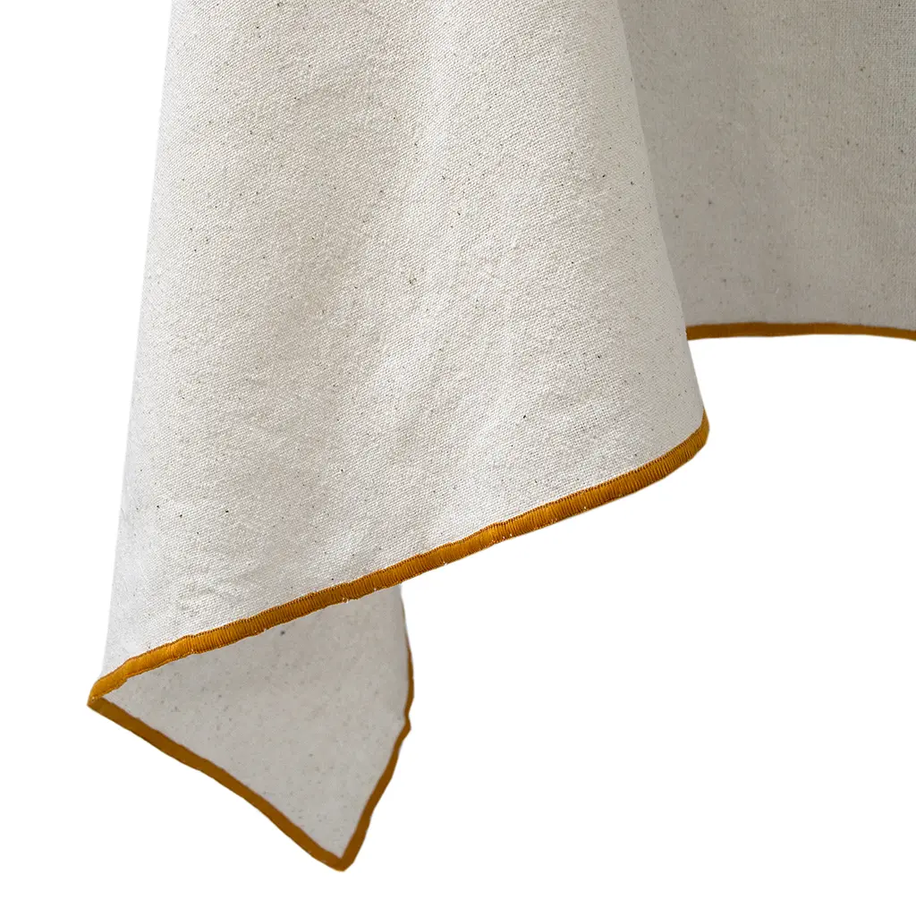 Скатерть Lotus Home - Toursa горчичный 150x220 - фото 4