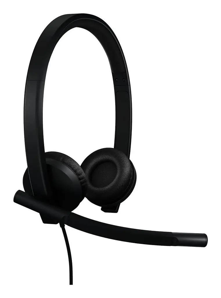 Навушники накладні з вбудованим мікрофоном Logitech H570e Corded Stereo USB Headset (Teams version) Black - фото 2